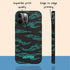 Digital Camo Custom Name Men's iPhone Case